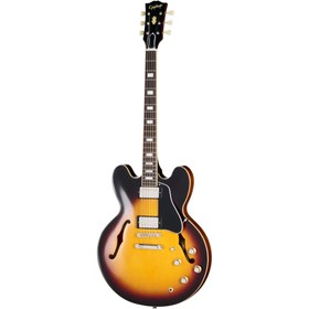 Resim Epiphone 1962 ES-335 Reissue Semi-hollow Elektro Gitar (Vintage Burst) 