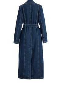 Resim Kadın Denim Trençkot - XL 