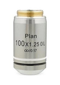 Resim Mikroskop Objektifi 100x Infinity Plan Sonsuz Plan 100x/0.80 /0.17 Özel Kabında 