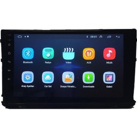 Resim Volkswagen Polo / Transporter T7-T8 / Crafter 2018 9 inç 10-256 GB PRO Android Carplay Multimedya 