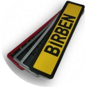 Resim Birben Araç Oto Plakalık Renkli Plaka Çerçevesi 2 Adet Ön Arka 517884079 