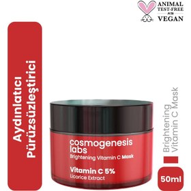 Resim Cosmogenesis labs brightening vitamin c mask 50 ml 