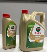 Resim Castrol Edge 5W-30 LL 4 L+ 1L Motor Yağı Üretim Tarihi 2025 