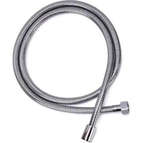Resim Jakuzi Duş Hortumu Prinç Kordon Krom Kaplama 190 cm 1/2-3/8 