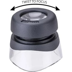 Resim Versaloupe 10 Adet Odaklama Standı Loupe Büyütücü Mücevher, Para, Damga, Taş, Fotoğraf, Hobi ve Daha Fazlası Için (Lh-30, LH-30MU) 