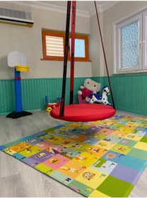 Resim Jeromekids Çocuk Ve Yetişkin Tavana Asılan Dış Mekan Mekanizmalı 