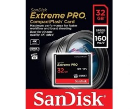 Resim Mabeyn Extreme Pro 32GB Compactflash Hafıza Kartı Udma 7 160MB/SN'E Kadar - SDCFXPS-032G-X46 