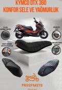 Resim PROOFMOTO Kymco Dtx 360 Konfor Sele Ve Yağmurluk Kılıf 