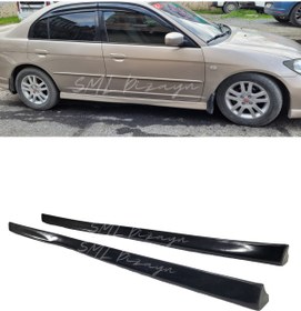 Resim SML Dizayn Honda Civic Vtec 2 Yan Marşpiyel (plastik) Boyasız Vtec 2 Yan-marşbiyel-etek-ek 