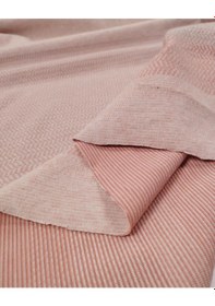 Resim Pembe Jakarlı Örme Kumaş Pano Desenli Yumuşak Esnek Elbiselik 150x110cm 22 Pano -11752 