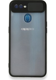 Resim Nettech Oppo A5s Uyumlu Platin Kamera Kızaklı Arka Koruma Kılıf 