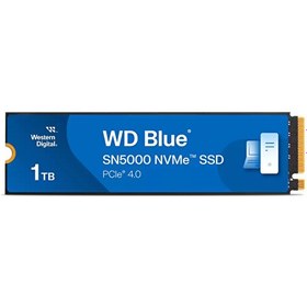 Resim WD Blue SN5000 WDS100T4B0E 1 TB 5150 MB/s PCIe Gen4 x4 NVMe 2280 M.2 SSD 
