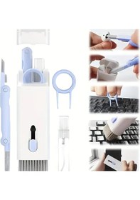 Resim 7&amp Apos Si 1 Arada Çok Fonksiyonlu Klavye Temizleme Fırçası 4741 