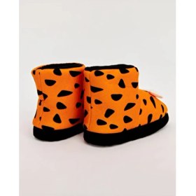 Resim Chirpy SHUS -P Turuncu Çocuk Panduf Kadın Ev İçin Konforlu %100 Polyester Malzeme 