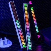 Resim Oyun Odası Dekorasyonu için Akıllı LED Işıklı Bar, Renkli Ses Ritmi Işıklı Akıllı Işık Barı USB ile Kurban Bayramınız Mübarek Olsun 