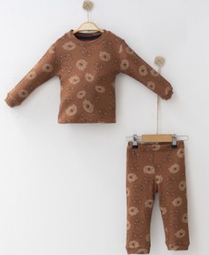 Resim STARYU BABY Bebek Çocuk Baskılı Pijama Takımı %100 Pamuk Alt Üst 2 Li Takım 6ay/4yaş Arası 