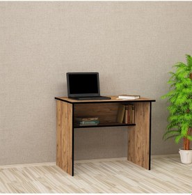Resim Kalenderdekor1 Kalender Dekor Ellen 90 Cm Çalışma Masası Atlantikçam Meşe 