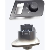 Resim Vassparts Volkswagen Caddy 2004 - 2015 Touran 2011 - 2015 Ayna Ayar Düğmesi - 1T1959565K 