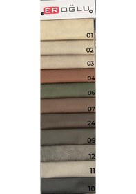 Resim Uras Kumaş Nubuk 07 Kahve 