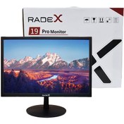 Resim Radex RD-19P 19" 5 MS 60 Hz (HDMI+VGA+RCA+USB+AUX+Speaker) Full HD TN LED Monitör Radex