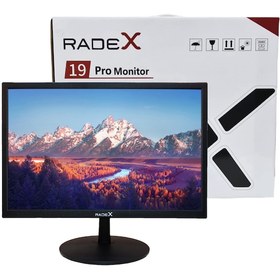 Resim Radex RD-19P 19" 5 MS 60 Hz (HDMI+VGA+RCA+USB+AUX+Speaker) Full HD TN LED Monitör Radex