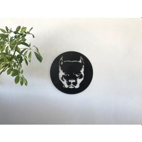 Resim Pitbull Metal Pano (244800222) 