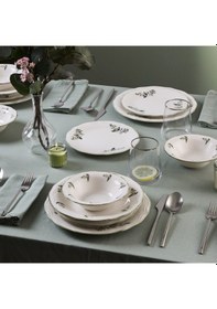 Resim Aryıldız Serena 24 Parça Yemek Takımı Beyaz 