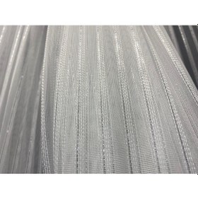 Resim Makarna 350 Model Simli Kırık Beyaz Renk Hazır Dikilmiş Pileli Tül Perde 300 260 Kırık Beyaz 