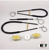 Resim Seat Ibiza MK4 6J 6P 2008-2017 5-Kapı İçin Ön Sol Cam Kriko Seti 