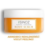 Resim Sinoz Body Scrub Besleyici Arındırıcı Nemlendirici Vücut Peelingi 300 G 