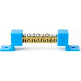 Resim Meepo Faz Nötr Barası 8 Delik 63 Amper ( 6 x 8 mm) 5 Adet 