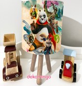Resim dekomingo KUNG FU PANDA BEBEK VE ÇODUK ODASI ABAJUR 