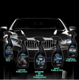 Resim OtoTon MillGuard 5'li Oto Bakım Set(lastik süngeri-mikrofiber bez-asma koku hediyeli) 