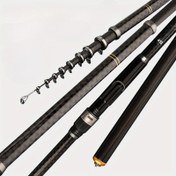 Resim Karbon Fiber Teleskopik Olta, Taş Balıkçılık Çubuğu, Deniz Çubuğu, Uzun Atış Çubuğu, Orta Hızlı Eylem, Yetişkinler İçin, 3.6m/11.81ft, 4.5m/14.76ft, 5.4m/17.72ft, 6.3m/20.67ft, 7.2m/23.62ft, Anneler Günü, Babalar Günü, Büyükanne ve Büyükbaba Günü, Dönen Kolu, Katlanmış Uzunluk 70-100cm, Çubuk Gücü Seviyesi Orta Hafif 