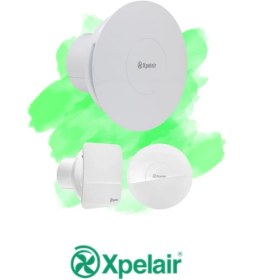 Resim Xpelair C4SR Banyo Fanı Kare/Yuvarlak | Sessiz, Hız Seçimli, Kolay Değişim, Enerji Tasarruflu 