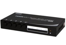 Resim Beek Bs-Vsw-Hd41 4 Port Hdmi Switch 4 Giriş - 1 Çıkış 5 Farklı Görüntü Seçeneği Sunar Uzaktan Kumandalı 
