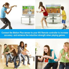 Resim Celestial Forge 2 Adet Hareket Artı Silikon Kasa Hareketli Adaptör Hızlandırıcı Artı Sensör Denetleyicisi Wii Uzaktan Kumanda Beyaz Için Kullanımı (Yurt Dışından) 