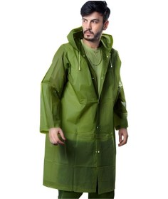 Resim Kadın Erkek Yağmurluk Kapüşonlu Çıtçıtlı Eva Koyu Yeşil Asker Yeşili Yağmurluk Bymmrc881r1 Haki 