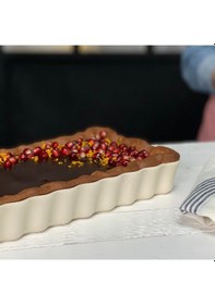 Resim Emile Henry Tart-börek-fırın Kabı Dikdörtgen 36.5 X 15 Cm - Ekru/clay Ekru 