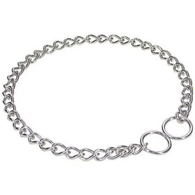 Resim Doggie Eğitim Serisi Boğma Zincirli Köpek Boyun Tasması 3.5 x 55-55 CM Stainless 