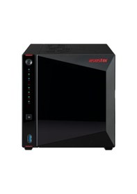 Resim Asustor AS5404T 4 Yuvalı 4 x 22 TB Desteği 4GB DDR4 (8GB Ram) Nas Depolama 