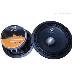 Resim Dator DPM80 20 cm Midrange Hoparlör 200 Rms / Dpm-80 