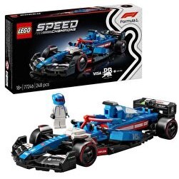 Resim LEGO Speed Champions Visa Cash App RB Vcarb 01 F1 Yarış Arabası 77246 