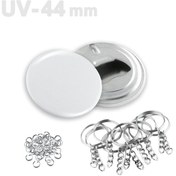 Resim 44 Mm Uv Baskıya Uygun Buton Şişe Açacağı Anahtarlık Vg44uvan 100 
