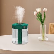 Resim gaman F18 1850 ml Ultrasonik Hava Nemlendirici Buhar Makinesi Hava Nemlendirme Cihazı Difüzör 3 Çıkışlı 