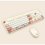 Resim shopwave Hello Bear Sütlü Çay Klavye Mouse Set 