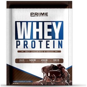 Resim Prime Nutrition Whey Protein 33 Gram 1 Saşe Double Chocolate 