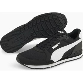 Resim Puma St Runer V3 Mesh Siyah Erkek Spor Ayakkabı 384640-01-44,5 Siyah 