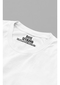 Resim Sevbano Unisex Among Us Baskılı Oyun Çocuk Tişört 1-12 Yaş Beyaz 