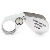 Resim - Kontrol, Için Özel Kutulu Metal Işıklı Lup 30x21 